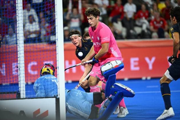 Germany v Belgium - FIH Hockey World Cup 2026 WAVRE, BELGIUM - AUGUST 17 : Brilla Jakob of Germany during the FIH Hockey World Cup 2026 M12 first phase group pool B match between Germany and Belgium on August 17, 2026 in Wavre, Belgium, 17 08 2026 Wavre Belgium  Copyright: xVincentxKalutx