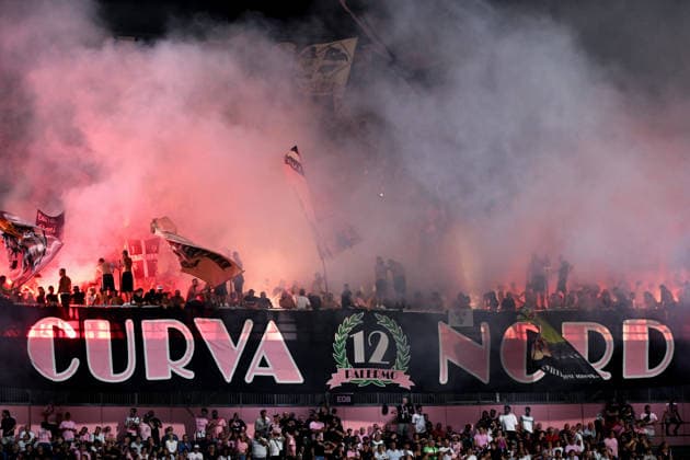 Ci Palermo 17 08 2026 - Coppa Italia Palermo-Lecce foto Carmelo Imbesi Image nella foto: tifosi Palermo 