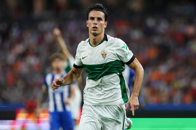 August 17, 2026, A Coruna, A Coruna, SPAIN: Federico Redondo of Elche CF in action during the Spanish league, LaLiga EA Sports, football match played between RC Deportivo and Elche CF at Riazor stadium on August 17, 2026, in A Coruna, Spain. A Coruna SPAIN - ZUMAa181 20260817_zaa_a181_078 Copyright: xIrinaxR.xHipolitox