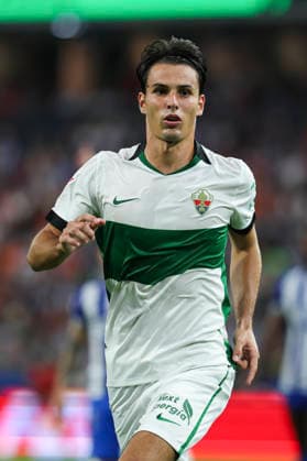 August 17, 2026, A Coruna, A Coruna, SPAIN: Federico Redondo of Elche CF in action during the Spanish league, LaLiga EA Sports, football match played between RC Deportivo and Elche CF at Riazor stadium on August 17, 2026, in A Coruna, Spain. A Coruna SPAIN - ZUMAa181 20260817_zaa_a181_080 Copyright: xIrinaxR.xHipolitox