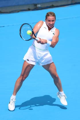 August 17, 2026, Mason, Oh, USA: Cincinnati Open Tennis 2026 - Maja Chwalinska hits a ball against Diana Shnaider. 2026 08 17. ZUMAPress Mason USA - ZUMAn24_ 20260817_zaf_n24_138 Copyright: xWallyxNellx