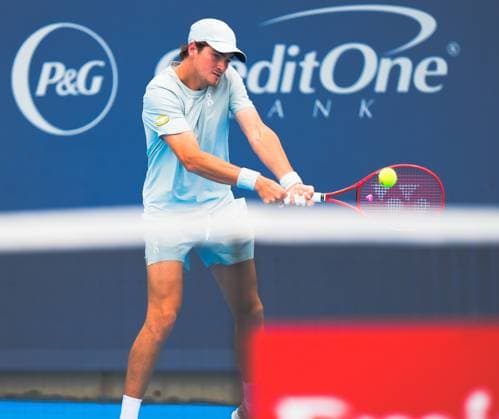 RECORD DATE NOT STATED Cincinnati Open 2026-Men s Singles. (SPO) Cincinnati Open 2026-Men s Singles. August 16, 2026, Ohio, Cincinnati, USA: Joao Fonseca of Brazil defeat Botic Van de Zandschulp 6-4 7-6 during Men s Single round of 64 at Holcim stadium during Cincinnati Open which runs from August 11-24, 2026. Credit: Briant Mendez Thenews2(Foto: Briant Mendez Thenews2 imago images)  Copyright: xBriantxmendezx