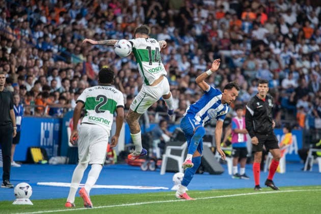 ESP: LaLiga Hypermotion Deportivo La Coruna - Elche CF Fer nino of Elche during LaLiga Hypermotion between Deportivo LA Coruna - Elche CF played at Abanca-Riazor Stadium, La Coruna, Galicia on August 17, 2026 in Spain Spain *** ESP LaLiga Hypermotion Deportivo La Coruna Elche CF Fer nino of Elche during the LaLiga Hypermotion match between Deportivo La Coruna and Elche CF, played at Abanca Riazor Stadium in La Coruna, Galicia, on August 17, 2026, in Spain Copyright: xMosReyx xAgenciaxLOFx