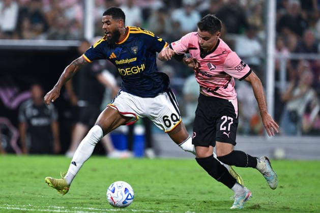 Ci Palermo 17 08 2026 - Coppa Italia Palermo-Lecce foto Carmelo Imbesi Image nella foto: Willem Davnis Geubbels-Niccolo Pierozzi 