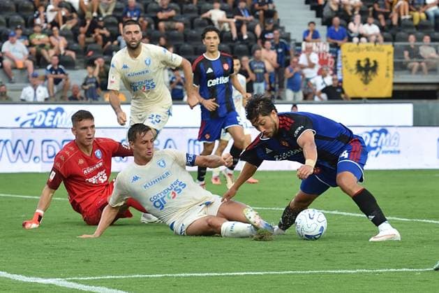 SOCCER - Coppa Italia - Pisa SC vs. Empoli FC Photo by IPA ABACAPRESS.COM87584112 - Felipe Loyola (Pisa) had a scoring opportunity during the Pisa SC vs. Empoli FC Coppa Italia match in Pisa, Italy, on August 17, 2026 Pisa Italy  Copyright: xIPAxSport ABACAx