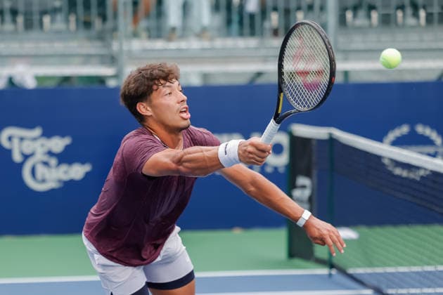 CANCUN COUNTRY OPEN 2026 CANCUN COUNTRY OPEN 2026 DARWIN BLANCH VS HUGO GRENIER 17082026 CANCUN, QUINTANA ROO. Action photo of Darwin Blanch of the United States, during qualy game of the Cancun Country Open 2026 Tennis 125 Challenger tournament held at the Cancun Country Club of Cancun, Quintana Roo, Mexico. Foto de accion de Darwin Blanch de Estados Unidos, durante juego clasificatorio del Cancun Country Open 2026 ATP, Tennis Herren 125 Challenger que se celebra en el Cancun Country Club de Cancun, Quintana Roo, Mexico. PHOTO BY IMAGENSHOP AGENCIA FOTOGRAFICA CANCUN QUINTANA ROO MEXICO *** CANCUN COUNTRY OPEN 2026 CANCUN COUNTRY OPEN 2026 DARWIN BLANCH VS HUGO GRENIER 08 17 2026 CANCUN, QUINTANA ROO Action photo of Darwin Blanch of the United States during a qualifying match at the 2026 Cancun Country Open Tennis 125 Challenger tournament held at the Cancun Country Club in Cancun, Quintana Roo, Mexico Action photo of Darwin Blanch of the United States, during a qualifying match at the 2026 Cancun Country Open ATP 125 Challenger, held at the Cancun Country Club in Cancun, Quintana Roo, Mexico. PHOTO BY IMAGENSHOP PHOTO AGENCY CANCUN, QUINTANA ROO, MEXICO Copyright: xIMAGENSHOPxAGENCIAxFOTOGRAFICAx
