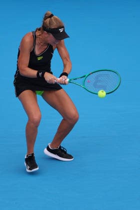 August 17, 2026, Mason, Oh, USA: Cincinnati Open Tennis 2026 - Magdalena Frech hits a ball against Elena Rybakina. 2026 08 17. ZUMAPress Mason USA - ZUMAn24_ 20260817_zaf_n24_223 Copyright: xWallyxNellx
