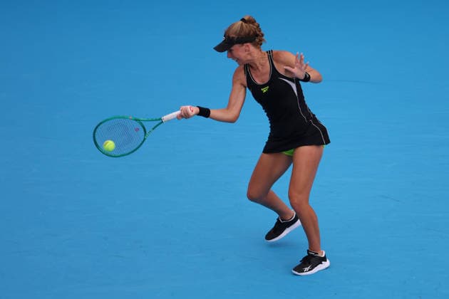 August 17, 2026, Mason, Oh, USA: Cincinnati Open Tennis 2026 - Magdalena Frech hits a ball against Elena Rybakina. 2026 08 17. ZUMAPress Mason USA - ZUMAn24_ 20260817_zaf_n24_226 Copyright: xWallyxNellx