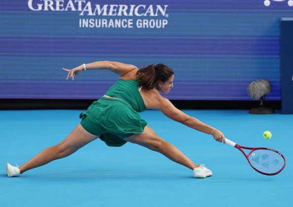 August 17, 2026, Mason, Ohio, USA: EMMA NAVARRO of USA during the match against J. Pegula of USA in the third round of tennis tournament WTA, Tennis Damen 1000 Cincinnati Open in Mason, USA. Tennis: Cincinnati Open - Emma Navarro  - ZUMAc278 20260817_zsp_c278_034 Copyright: xMarcinxCholewinskix