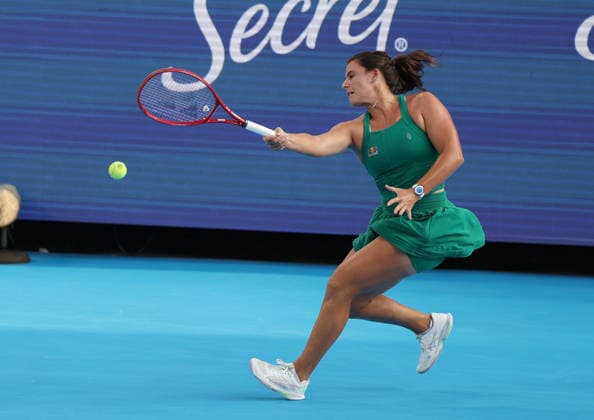 August 17, 2026, Mason, Ohio, USA: EMMA NAVARRO of USA during the match against J. Pegula of USA in the third round of tennis tournament WTA, Tennis Damen 1000 Cincinnati Open in Mason, USA. Mason USA - ZUMAc278 20260817_zsp_c278_031 Copyright: xMarcinxCholewinskix