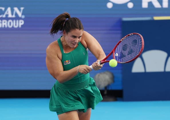 August 17, 2026, Mason, Ohio, USA: EMMA NAVARRO of USA during the match against J. Pegula of USA in the third round of tennis tournament WTA, Tennis Damen 1000 Cincinnati Open in Mason, USA. Mason USA - ZUMAc278 20260817_zsp_c278_035 Copyright: xMarcinxCholewinskix
