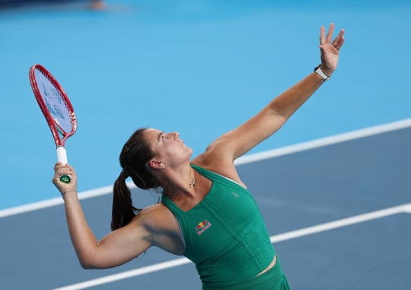 August 17, 2026, Mason, Ohio, USA: EMMA NAVARRO of USA during the match against J. Pegula of USA in the third round of tennis tournament WTA, Tennis Damen 1000 Cincinnati Open in Mason, USA. Mason USA - ZUMAc278 20260817_zsp_c278_037 Copyright: xMarcinxCholewinskix