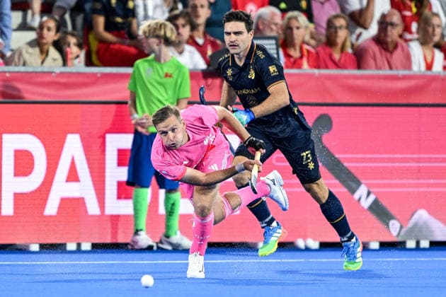 Hockey World Cup Belgium & The Netherlands 2026 - Men - Germany vs Belgium pictured during a hockey game between Germany and Belgium ( called the Red Lions ) , the second (out of three) matches during the group stage of the men 2026 Hockey World Cup , on Monday 17 August 2026 in Wavre , Belgium . PHOTO SPORTPIX Stijn Audooren Wavre Belfius Hockey Arena Waals-Brabant Belgium  Copyright: xSportpix.bex xStijnxAudoorenxStijnxAudoorenx