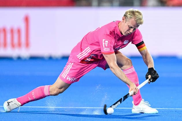 Hockey World Cup Belgium & The Netherlands 2026 - Men - Germany vs Belgium Tom Grambusch (15) of Germany pictured during a hockey game between Germany and Belgium ( called the Red Lions ) , the second (out of three) matches during the group stage of the men 2026 Hockey World Cup , on Monday 17 August 2026 in Wavre , Belgium . PHOTO SPORTPIX Stijn Audooren Wavre Belfius Hockey Arena Waals-Brabant Belgium  Copyright: xSportpix.bex xStijnxAudoorenxStijnxAudoorenx