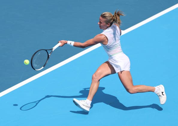 August 17, 2026, Mason, Ohio, USA: MAJA CHWALINSKA of Poland during the match against D. Shnaider in the third round of tennis tournament WTA, Tennis Damen 1000 Cincinnati Open in Mason, USA. Chwalinska lost 2:6, 6:7, Mason USA - ZUMAc278 20260817_zsp_c278_048 Copyright: xMarcinxCholewinskix
