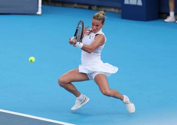August 17, 2026, Mason, Ohio, USA: MAJA CHWALINSKA of Poland during the match against D. Shnaider in the third round of tennis tournament WTA, Tennis Damen 1000 Cincinnati Open in Mason, USA. Chwalinska lost 2:6, 6:7, Tennis: Cincinnati Open - Maja Chwalinska 2:6, 6:7, (3-7) Diana Shnaider  - ZUMAc278 20260817_zsp_c278_049 Copyright: xMarcinxCholewinskix