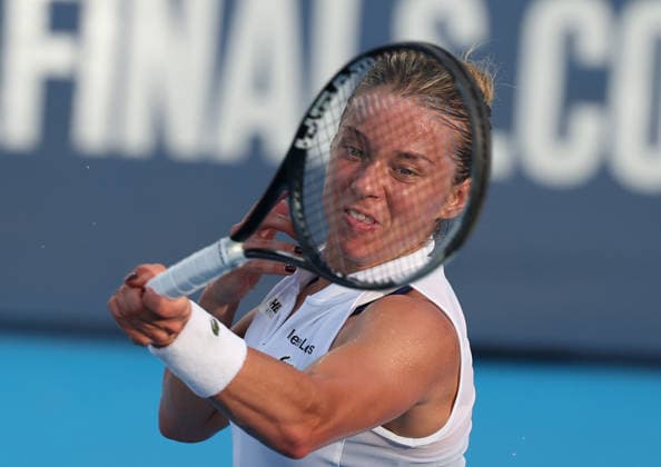 August 17, 2026, Mason, Ohio, USA: MAJA CHWALINSKA of Poland during the match against D. Shnaider in the third round of tennis tournament WTA, Tennis Damen 1000 Cincinnati Open in Mason, USA. Chwalinska lost 2:6, 6:7, Tennis: Cincinnati Open - Maja Chwalinska 2:6, 6:7, (3-7) Diana Shnaider  - ZUMAc278 20260817_zsp_c278_050 Copyright: xMarcinxCholewinskix