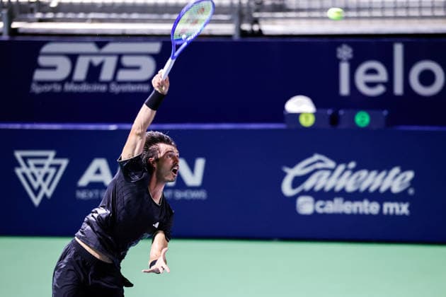 CANCUN COUNTRY OPEN 2026 CANCUN COUNTRY OPEN 2026 DAVID JORDA VS ALAN MAGADAN 17082026 CANCUN, QUINTANA ROO. Action photo of David Jorda of Spain, during qualy game of the Cancun Country Open 2026 Tennis 125 Challenger tournament held at the Cancun Country Club of Cancun, Quintana Roo, Mexico. Foto de accion de David Jorda de Espana, durante juego clasificatorio del Cancun Country Open 2026 ATP, Tennis Herren 125 Challenger que se celebra en el Cancun Country Club de Cancun, Quintana Roo, Mexico. PHOTO BY IMAGENSHOP AGENCIA FOTOGRAFICA CANCUN QUINTANA ROO MEXICO *** CANCUN COUNTRY OPEN 2026 CANCUN COUNTRY OPEN 2026 DAVID JORDA VS ALAN MAGADAN 08 17 2026 CANCUN, QUINTANA ROO Action photo of David Jorda of Spain during a qualifying match at the 2026 Cancun Country Open ATP 125 Challenger tennis tournament held at the Cancun Country Club in Cancun, Quintana Roo, Mexico Action photo of David Jorda of Spain, during a qualifying match at the 2026 Cancun Country Open ATP 125 Challenger, held at the Cancun Country Club in Cancun, Quintana Roo, Mexico PHOTO BY IMAGENSHOP PHOTO AGENCY CANCUN QUINTANA ROO MEXICO Copyright: xIMAGENSHOPxAGENCIAxFOTOGRAFICAx