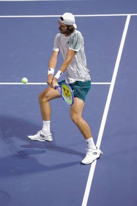 CANCUN COUNTRY OPEN 2026 CANCUN COUNTRY OPEN 2026 LLOYD HARRIS VS ABDULLAH SHELBAYH 17082026 CANCUN, QUINTANA ROO. Action photo of Lloyd Harris of South Africa, during qualy game of the Cancun Country Open 2026 Tennis 125 Challenger tournament held at the Cancun Country Club of Cancun, Quintana Roo, Mexico. Foto de accion de Lloyd Harris de Sudafrica, durante juego clasificatorio del Cancun Country Open 2026 ATP, Tennis Herren 125 Challenger que se celebra en el Cancun Country Club de Cancun, Quintana Roo, Mexico. PHOTO BY IMAGENSHOP AGENCIA FOTOGRAFICA CANCUN QUINTANA ROO MEXICO *** CANCUN COUNTRY OPEN 2026 CANCUN COUNTRY OPEN 2026 LLOYD HARRIS VS ABDULLAH SHELBAYH 08 17 2026 CANCUN, QUINTANA ROO Action photo of Lloyd Harris of South Africa during a qualifying match at the 2026 Cancun Country Open Tennis 125 Challenger tournament held at the Cancun Country Club in Cancun, Quintana Roo, Mexico Action photo of Lloyd Harris of South Africa, during a qualifying match at the 2026 Cancun Country Open ATP 125 Challenger, held at the Cancun Country Club in Cancun, Quintana Roo, Mexico. PHOTO BY IMAGENSHOP PHOTO AGENCY CANCUN, QUINTANA ROO, MEXICO Copyright: xIMAGENSHOPxAGENCIAxFOTOGRAFICAx