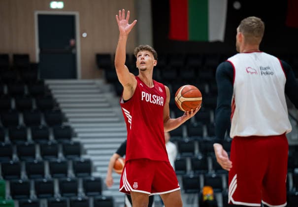 Poland National Basketball Team Training. Igor Milicic Jr. is seen during training of the Polish National Basketball Team before the FIBA Basketball World Cup 2027 European Qualifiers games in Krakow, Poland, on August 17, 2026. Krakow Poland  Copyright: xMarcinxGolbax originalFilename:golba-polandna260817_npV8l.jpg