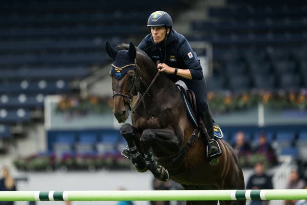 260818 Henrik von Eckermann of Sweden with horse Minute Man during training on day 8 of the 2026 FEI World Championships on August 18, 2026 in Aachen. Photo: Emma Wallskog BILDBYRAN kod EW EW0690 ridsport equestrian rid-vm 2026 2026 fei world championships bbeng ridsport-vm hoppning jumpingsverige sweden *** August 18, 2026: Henrik von Eckermann of Sweden with his horse Minute Man during training on day 8 of the 2026 FEI World Championships on August 18, 2026 in Aachen. Photo by Emma Wallskog. BILDBYRAN code EW EW0690 equestrian sports 2026 World Championships 2026 FEI World Championships bbeng equestrian sports World Championships show jumping Sweden  Copyright: EMMAxWALLSKOG BB260818EW016