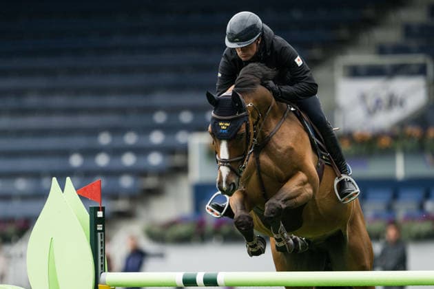 260818 Thomas Ryan of Sweden with horse Jezebeau during training on day 8 of the 2026 FEI World Championships on August 18, 2026 in Aachen. Photo: Emma Wallskog BILDBYRAN kod EW EW0690 ridsport equestrian rid-vm 2026 2026 fei world championships bbeng ridsport-vm hoppning jumpingsverige sweden *** August 18, 2026: Thomas Ryan of Sweden with his horse Jezebeau during training on day 8 of the 2026 FEI World Championships on August 18, 2026 in Aachen. Photo by Emma Wallskog. BILDBYRAN code EW EW0690 equestrian sports 2026 World Championships 2026 FEI World Championships BBENG equestrian sports World Championships show jumping Sweden  Copyright: EMMAxWALLSKOG BB260818EW032