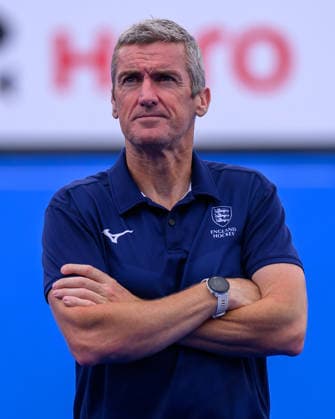 Hockey World Cup Day Four England Women Head Coach David Ralph before the Pool D match between England and China in the 2026 FIH Hockey World Cup at Wagener Stadium, Amstelveen 18 08 2026 UK Newspapers OUT Copyright: xGraemexWilcocksonx FIL-23793-0018