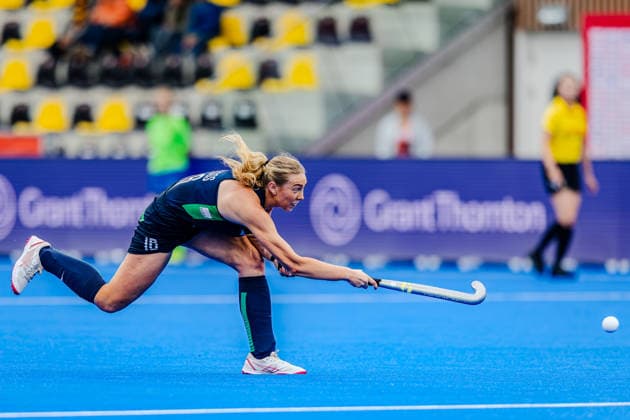 2026 Women s FIH Hockey World Cup Pool C, Belfius Hockey Arena, Wavre, Belgium 18 8 2026 New Zealand vs Ireland Ireland™s Charlotte Beggs shoots at goal Charlotte Beggs shoots at goal 18 8 2026  Copyright: xx RJ2_3089 20260818