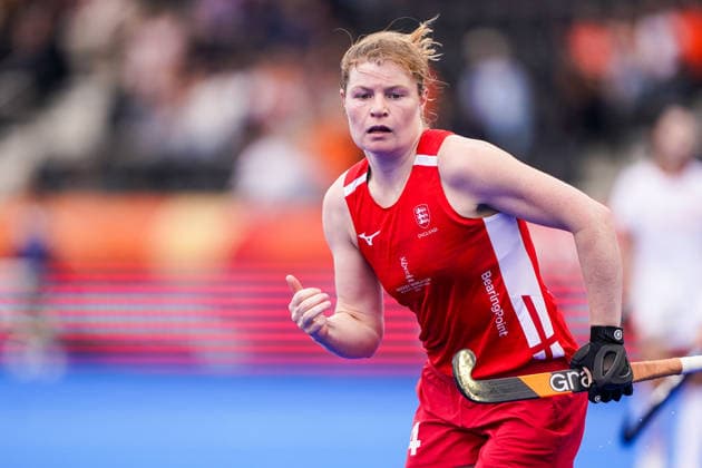 2026-08-18 England v China - FIH Hockey World Cup AMSTELVEEN, NETHERLANDS - AUGUST 18: Tessa Howard of England during the FIH Hockey World Cup match between England and China at Wagener Stadion on August 18, 2026 in Amstelveen, Netherlands. Amstelveen Wagener Stadion Netherlands Content not available for redistribution in The Netherlands directly or indirectly through any third parties. Copyright: xAndrexWeeningx