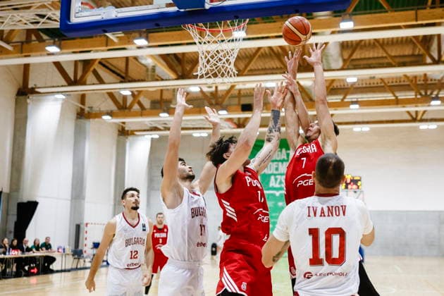 Krakow 18.08.2026 KOSZYKOWKA KOSZKADRA REPREZENTACJA POLSKI SPARING MECZ TOWARZYSKI - - - BASKETBALL POLISH national team, Nationalteam PRACTICE PRACTISE GAME Polska - Bulgaria NZ Igor Milicic junior , Dominik Olejniczak , FOT. WOJCIECH FIGURSKI 058SPORT.PL NEWSPIX.PL --- newspix.pl POLAND OUT!  FOT. WOJCIECH FIGURSKI 058SPORT.PL