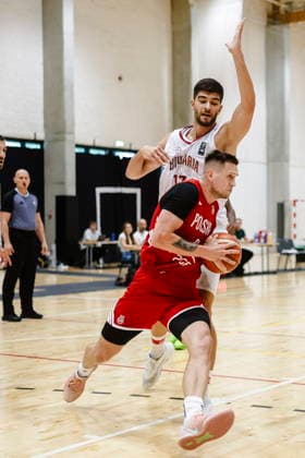 Krakow 18.08.2026 KOSZYKOWKA KOSZKADRA REPREZENTACJA POLSKI SPARING MECZ TOWARZYSKI - - - BASKETBALL POLISH national team, Nationalteam PRACTICE PRACTISE GAME Polska - Bulgaria NZ Mateusz Ponitka , FOT. WOJCIECH FIGURSKI 058SPORT.PL NEWSPIX.PL --- newspix.pl POLAND OUT!  FOT. WOJCIECH FIGURSKI 058SPORT.PL
