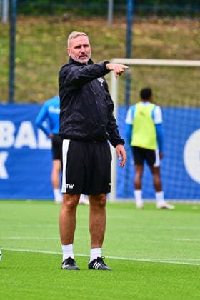 18.08.2026, Fußball, Herren, 2.BL, Saison 2026 2027, Training Holstein Kiel Trainer Tim Walter Kiel, Projensdorf Projensdorf, Trainigsplatz Schleswig-Holstein Deutschland *** August 18, 2026, Soccer, Men s, 2nd Division, 2026–2027 Season, Holstein Kiel Training, Coach Tim Walter, Kiel, Projensdorf, Projensdorf, Training Field, Schleswig-Holstein, Germany