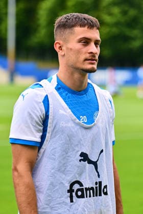 18.08.2026, Fußball, Herren, 2.BL, Saison 2026 2027, Training Holstein Kiel Adrian Kapralik Kiel, Projensdorf Projensdorf, Trainigsplatz Schleswig-Holstein Deutschland *** August 18, 2026, Soccer, Men s, 2nd Division, 2026–2027 Season, Holstein Kiel Training, Adrian Kapralik, Kiel, Projensdorf, Projensdorf, Training Field, Schleswig-Holstein, Germany