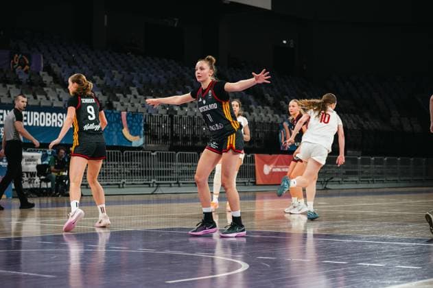 Am 14.08.2026 trafen die U16-Mannschaften von Deutschland und Polen in der Europameisterschaft im Pitesti Arena in Pitesti aufeinander. Die Foto-Galerie zeigt die besten Szenen des Basketballspiels. Ein Heimspiel für die deutsche U16-Auswahl. Europameisterschaft u16w, 14.08.2026, Pitesti, Pitesti Arena Deutschland vs Polen *** On August 14, 2026, the U16 teams from Germany and Poland faced off in the European Championship at Pitesti Arena in Pitesti. The photo gallery shows the best moments from the basketball game. A home game for the German U16 team. U16 Women s European Championship, August 14, 2026, Pitesti, Pitesti Arena, Germany vs. Poland Copyright: xJoelxKruehlerx