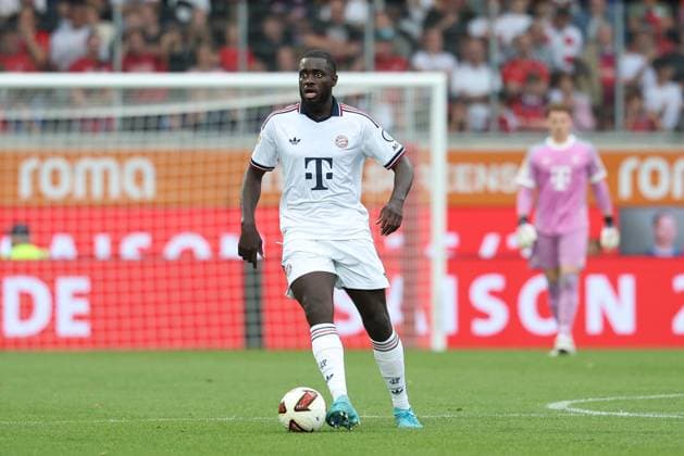 Dayot Upamecano 2 (FC Bayern Muenchen), 1. FC Heidenheim 1846 vs. FC Bayern Muenchen, Fussball, Testspiel, 18.08.2026 Heidenheim Baden-Wuerttemberg Deutschland *** Dayot Upamecano 2 FC Bayern Munich, 1 FC Heidenheim 1846 vs. FC Bayern Munich, Soccer, Friendly Match, August 18, 2026, Heidenheim, Baden-Württemberg, Germany Copyright: xkolbert-press ChristianxKolbertx