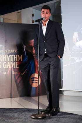 August 18, 2026, Barcelona, Barcelona, SPAIN: Rodrigo Hernandez his presentation as new player of FC Barcelona, Barca at Commercial Office on August 18, 2026 in Barcelona, Spain. Rodrigo Hernandez Presentation As New Player Of FC Barcelona  - ZUMAa181 20260818_zaa_a181_050 Copyright: xJavierxBorregox