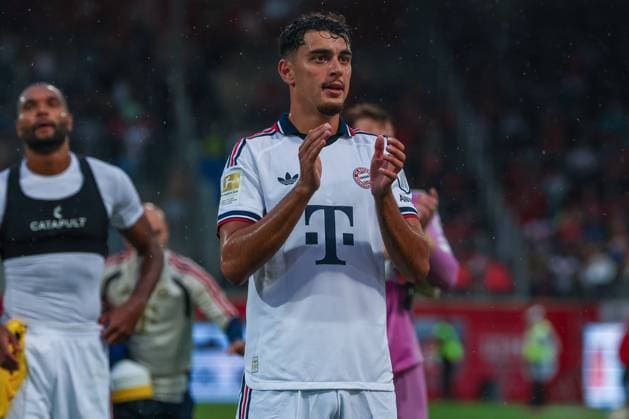 Alexandar Pavlovic 45 (FC Bayern Muenchen), 1. FC Heidenheim 1846 vs. FC Bayern Muenchen, Fussball, Maenner, Bundesliga, Freundschaftsspiel, Friendly Match, Saison 2026 2027, 18.08.2026 DFB regulations prohibit any use of photographs as image sequences and or quasi-video Heidenheim Baden-Wuerttemberg Deutschland *** Alexandar Pavlovic 45 FC Bayern Munich, 1 FC Heidenheim 1846 vs. FC Bayern Munich, Soccer, Men, Bundesliga, Friendly Match, 2026–2027 Season, August 18, 2026. DFB regulations prohibit any use of photographs as image sequences and or quasi-video. Heidenheim, Baden-Württemberg, Germany Copyright: xkolbert-press MartinxAgüerax