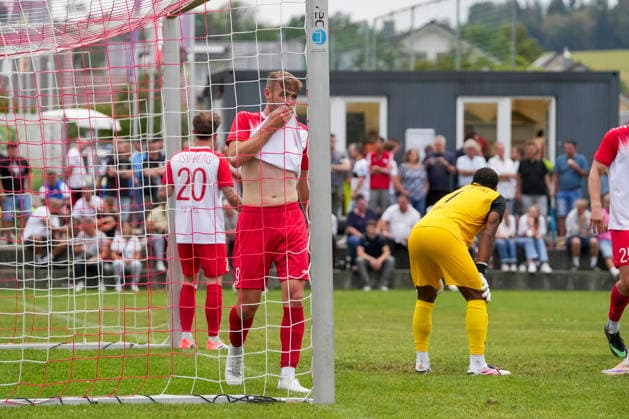 Hannes Poeschl (TSV Berg, 9), GER, TSV Berg vs. SSV Ulm 1846 Fussball, Fussball, WFV Pokal, 3. Runde, Spielzeit 2026 2027, 18.08.26 GER, TSV Berg vs. SSV Ulm 1846 Fussball, Fussball, WFV Pokal, 3. Runde, Spielzeit 2026 2027, 18.08.26 Berg *** Hannes Poeschl, TSV Berg, 9, GER, TSV Berg vs. SSV Ulm 1846, Soccer, Soccer, WFV Cup, 3rd Round, 2026–2027 Season, August 18, 2026, GER, TSV Berg vs. SSV Ulm 1846, Soccer, Soccer, WFV Cup, Round 3, 2026–2027 Season, August 18, 2026, Berg Copyright: xEibner-Pressefoto MaximilianxRistx EP_MRT