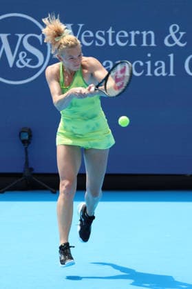 August 18, 2026, Mason, Oh, USA: Cincinnati Open Tennis 2026 - Katerina Siniakova hits a ball against Madison Keys. 2026 08 18. ZUMAPress Mason USA - ZUMAn24_ 20260818_zaf_n24_004 Copyright: xWallyxNellx