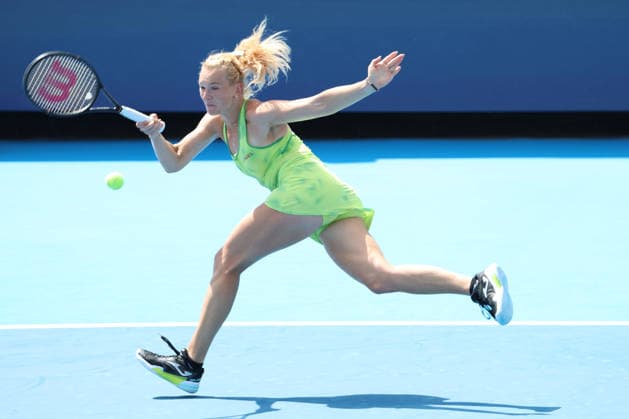 August 18, 2026, Mason, Oh, USA: Cincinnati Open Tennis 2026 - Katerina Siniakova hits a ball against Madison Keys. 2026 08 18. ZUMAPress Mason USA - ZUMAn24_ 20260818_zaf_n24_031 Copyright: xWallyxNellx