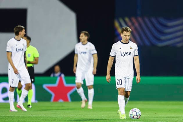 Champions League qualification, playoff: Dinamo Zagreb-Viking Zagreb 20260818. Viking coach Morten Jensen during the Champions League qualifying playoff match between Dinamo Zagreb and Viking at Maksimir Stadium. Photo: Nikola Krstic NTB Zagreb Croatia EDITORIAL USE ONLY. RESTRICTED USE FOR BETTING COMPANIES Ref:_SPOECJqMpTiiMI.jpg *** Champions League Qualification, playoff Dinamo Zagreb vs. Viking Zagreb 20260818 Viking coach Morten Jensen during the Champions League qualifying playoff match between Dinamo Zagreb and Viking at Maksimir Stadium Photo Nikola Krstic NTB Zagreb Croatia EDITORIAL USE ONLY RESTRICTED USE FOR BETTING COMPANIES  Copyright: xNTBx