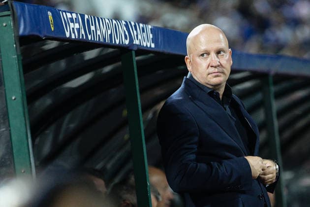 IPA87602980 - AEK head coach Marko Nikolic before the Champions League playoff match between PFC Levski Sofia and AEK Athens FC at Vasil Levski Stadium in Sofia, Bulgaria, on August 18, 2026  Copyright: xIvanxSxIvanov IPAxSportx xx 87602980