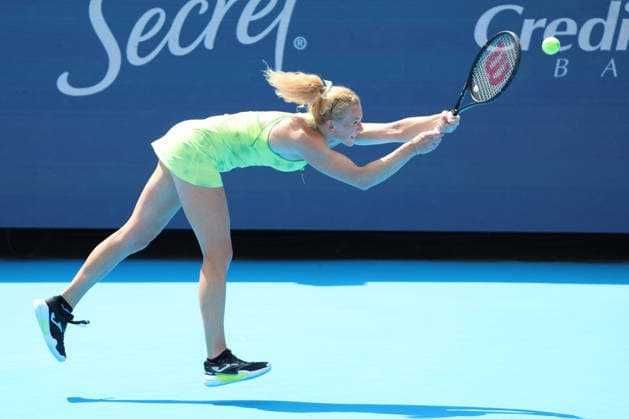 August 18, 2026, Mason, Oh, USA: Cincinnati Open Tennis 2026 - Katerina Siniakova hits a ball against Madison Keys. 2026 08 18. ZUMAPress Mason USA - ZUMAn24_ 20260818_zaf_n24_050 Copyright: xWallyxNellx