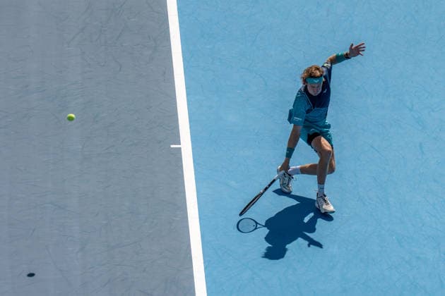 Cincinnati Open Third Round: Andrey Rublev Vs. Nuno Borges Andrey Rublev is seen during his third-round match against Nuno Borges at the Cincinnati Open in Mason, Ohio, on August 18, 2026. Mason Ohio United States  Copyright: xJasonxWhitmanx originalFilename:whitman-cincinna260818_npZwi.jpg