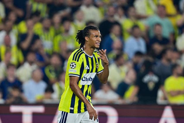 Fenerbahce v Olympique Lyonnais - UEFA Champions League ISTANBUL, TURKIYE - AUGUST 18: Nathan Ake of Fenerbahce in action during UEFA Champions League play-off round first leg match between Fenerbahce and Olympique Lyonnais at Chobani Stadium in Istanbul, Turkiye on August 18, 2026. Cem Tekkesinoglu Anadolu Istanbul Turkey. Editorial use only. Please get in touch for any other usage.  Copyright: x2026xAnadoluxCemxTekkesinoglux