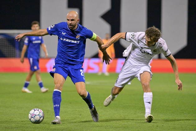 Zagreb, Croatia, 180826. Maksimir Stadium. Player Josip Misic at the UEFA Champions League play-off first leg, Dinamo vs. Viking. Photo: Ronald Gorsic CROPIX Copyright: xxRonaldxGorsicx xCROPIXx dinamo_viking54-180826