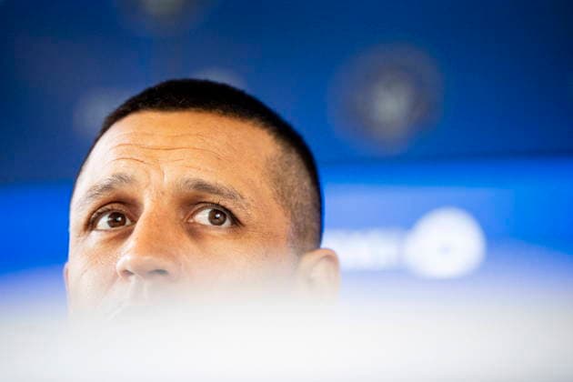 August 18, 2026, Montreal, Pq, Canada: CF MontrealöÄÃ s Alexis Sanchez (10) takes part in a news conference in Montreal on Tuesday, August 18, 2026. Canada News - August 18, 2026  - ZUMAc35_ 20260818_zaf_c35_011 Copyright: xChristopherxKatsarovx