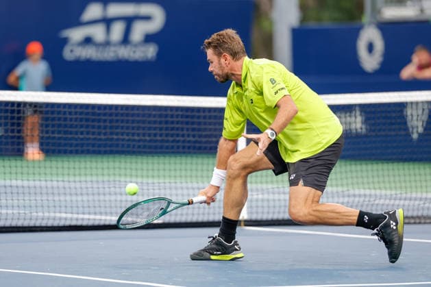 CANCUN COUNTRY OPEN 2026 CANCUN COUNTRY OPEN 2026 DALIBOR SVRCINA VS STAN WAWRINKA 18082026 CANCUN, QUINTANA ROO. Action photo of Stan Wawrinka of Swtizerland, during game of the Cancun Country Open 2026 Tennis 125 Challenger tournament held at the Cancun Country Club of Cancun, Quintana Roo, Mexico. Foto de accion de Stan Wawrinka de Suiza, durante juego clasificatorio del Cancun Country Open 2026 ATP, Tennis Herren 125 Challenger que se celebra en el Cancun Country Club de Cancun, Quintana Roo, Mexico. PHOTO BY IMAGENSHOP AGENCIA FOTOGRAFICA CANCUN QUINTANA ROO MEXICO *** CANCUN COUNTRY OPEN 2026 CANCUN COUNTRY OPEN 2026 DALIBOR SVRCINA VS STAN WAWRINKA 08 18 2026 CANCUN, QUINTANA ROO Action photo of Stan Wawrinka of Switzerland during a match at the 2026 Cancun Country Open Tennis 125 Challenger tournament held at the Cancun Country Club in Cancun, Quintana Roo, Mexico Action photo of Stan Wawrinka of Switzerland, during a qualifying match at the 2026 Cancun Country Open ATP 125 Challenger tournament held at the Cancun Country Club in Cancun, Quintana Roo, Mexico. PHOTO BY IMAGENSHOP PHOTO AGENCY CANCUN, QUINTANA ROO, MEXICO Copyright: xIMAGENSHOPxAGENCIAxFOTOGRAFICAx