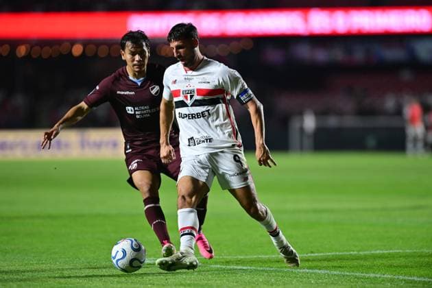 Cicero Pompeu de Toledo Sao Paulo, (SP) - 08 18 2026 - SPORTS Copa Sudamericana: SAO PAULO X BOLIVAR - , during the match between Sao Paulo x Bolivar, valid for the second leg of the round of 16 of the Copa Sudamericana, held at the Morumbi stadium, in Sao Paulo, on the night of Tuesday, 18 (Photo: Eduardo Carmim Photo Premium SPP) 30930 (Eduardo Carmim SPP)  Copyright: xEduardoxCarmimx xSPPx spp-en-EdCa-copa_sul_americana_sao_paulo_bolivar_bol_498116