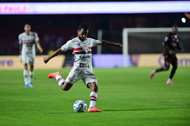 Cicero Pompeu de Toledo Sao Paulo, (SP) - 08 18 2026 - SPORTS Copa Sudamericana: SAO PAULO X BOLIVAR - , during the match between Sao Paulo x Bolivar, valid for the second leg of the round of 16 of the Copa Sudamericana, held at the Morumbi stadium, in Sao Paulo, on the night of Tuesday, 18 (Photo: Eduardo Carmim Photo Premium SPP) 30930 (Eduardo Carmim SPP)  Copyright: xEduardoxCarmimx xSPPx spp-en-EdCa-copa_sul_americana_sao_paulo_bolivar_bol_498120